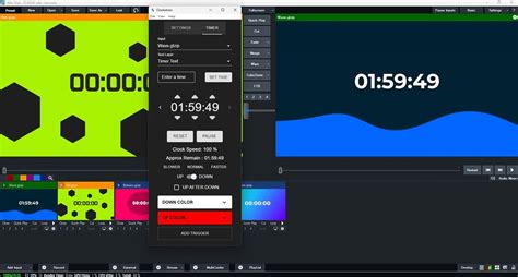 Vmix Clock Time Zone