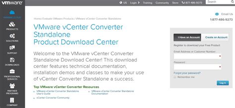 Vmware Converter Login