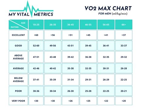 Vo2 Max By Age Chart