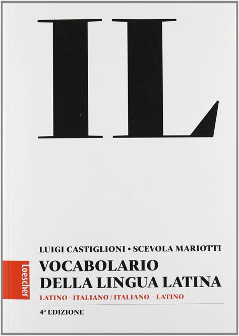 vocabolario latino castiglioni prezzo