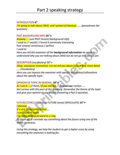 vocabulary for ielts speaking part 2