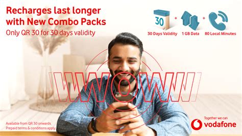 vodafone combo recharge qatar