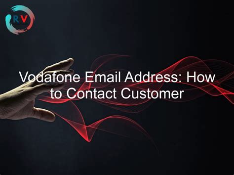 vodafone customer service email