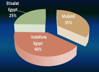 vodafone egypt market share