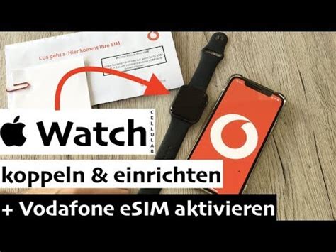 vodafone esim apple watch aktivieren