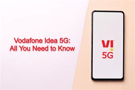 vodafone idea 5g launch date in india