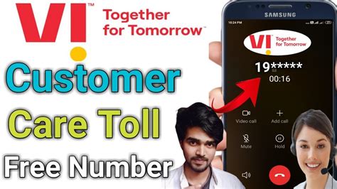 vodafone idea customer care number toll free