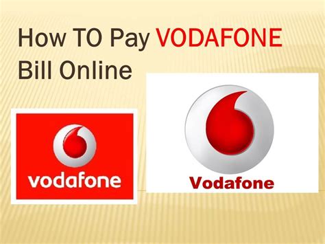 vodafone internet bill payment