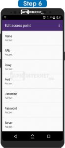 vodafone internet settings png