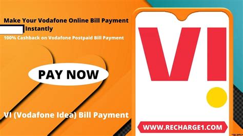 vodafone online bill payment online