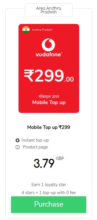 vodafone online top up india