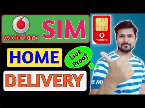 vodafone sim home delivery