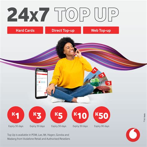 vodafone top up options