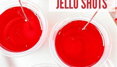 How to Make Vodka Jello Shots - The Best Blog Recipes