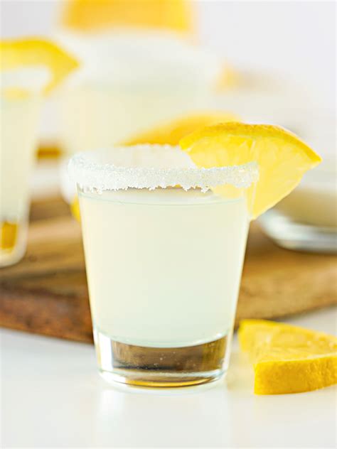 Vodka And Lemon Shot