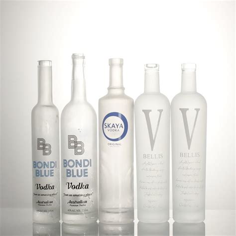 Vodka Bottle Frosted