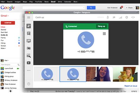 voice conference call google hangout