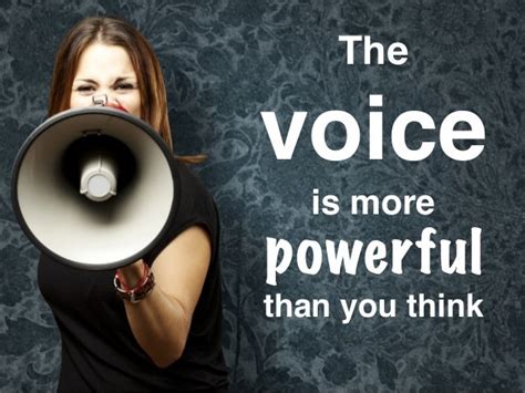 voice importance