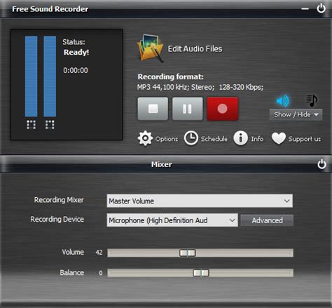 voice recorder online with sound effects