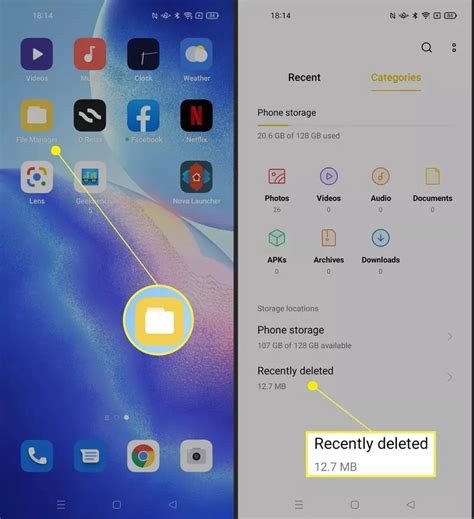 void Recycle Bin in Android Phones Without ES File explorer