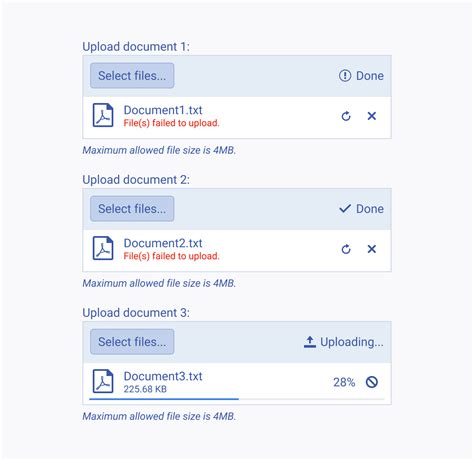 void or restrict single file upload to your website