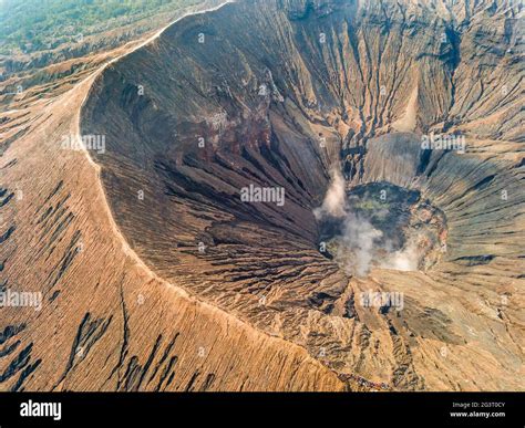 volcanic crater view
