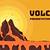 volcano slide template