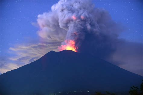 volcano bali indonesia now