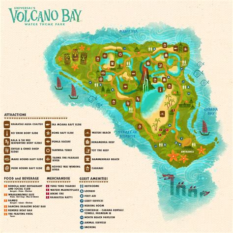 volcano bay ride list