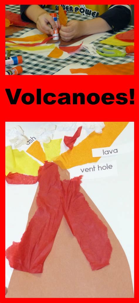 volcano eruption for preschoolers