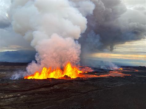 volcano eruption in 2022