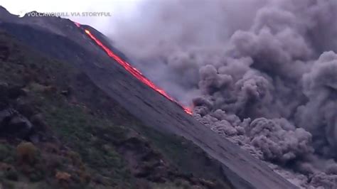 volcano eruption italy 2020