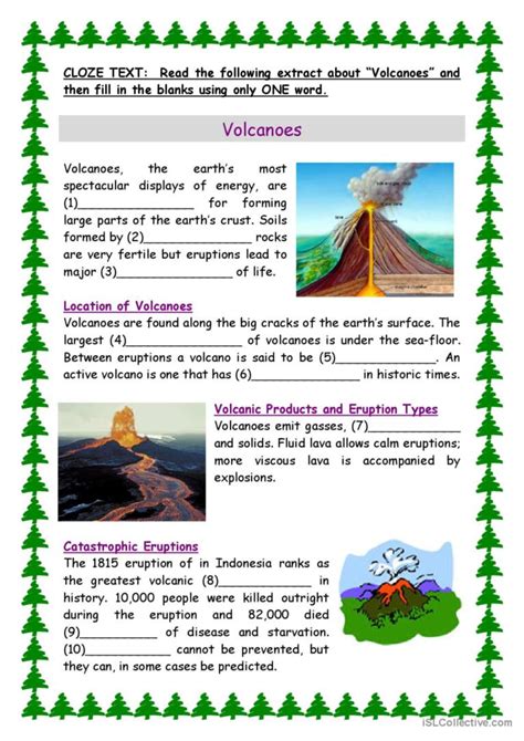 volcano eruption lesson plan for kids