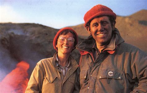 volcanologists katia and maurice krafft