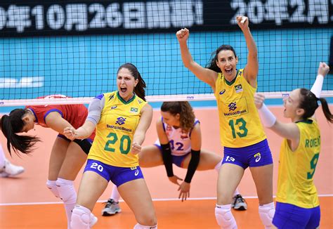 volei feminino brasileiro resultados