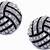 volleyball earrings studs