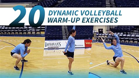 Volleyball WarmUps Dynamic Stretching For Young Players in 2020
