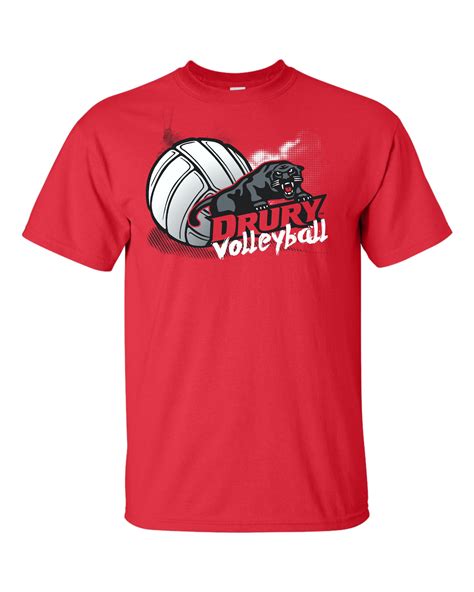 VOLLEYBALL tshirt logo design with adjustable text and all graphic