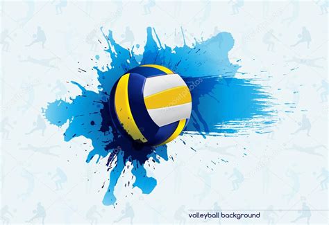 Volleyball Ball Abstract