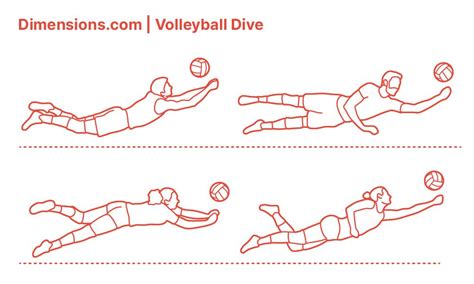 Volleyball Diving Techniques