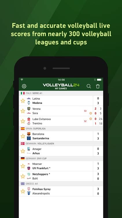volleyball live score today