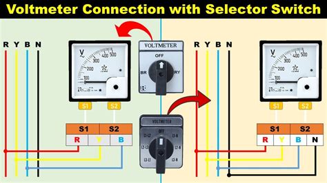 Volt Selector Switch Connection Diagram