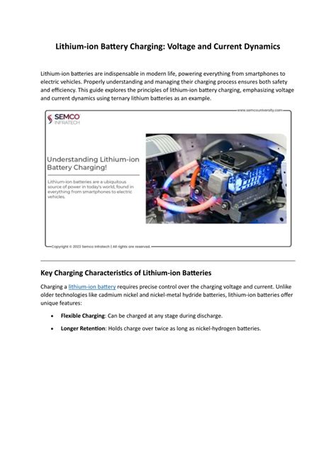 Voltage and Current Dynamics Image