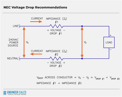 voltage drop circuit diagram
