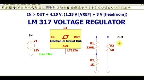 voltage regulator in ltspice