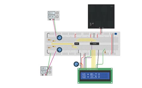 Voltage Sensor In Tinkercad