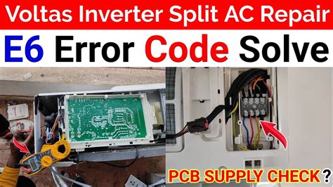 voltas ac error code list e6