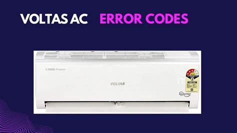 voltas ac error code list f2