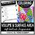 volume and surface area coloring activity