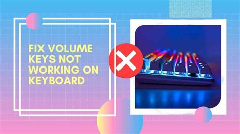 Volume Keys Not Working Linux